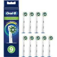 Oral-B Cross Action Udskiftning Af Elektrisk Tandbørste 9 Enheder