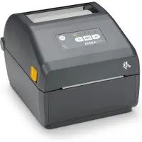 Zebra ZD421t - Etiketprinter - termo transfer - Rulle (11,2 cm) - 203 dpi - op til 152 mm/sek. - USB 2.0, USB vært, LAN - grå