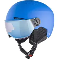 Alpina sport VINTERHJELM ALPINA ZUPO VISOR Q-LITE BLUE MATT 54-58