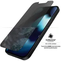PanzerGlass - Skærmbeskytter for mobiltelefon - glas - med fortrolighedsfilter - for Apple iPhone 13 mini