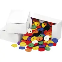 Wedo nøglehætter runde, sortimentsæske med 100 stk. fremstillet af fleksibel plast, produktmål: (B)25 x (H)20 mm, - 1 stk (262 802599)