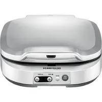 Rommelsbacher PC 1800, 4 pandekage(r), Sølv, Plast, 13,5 cm, Knapper, 1800 W