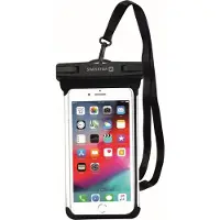 Swissten 32900800, Lommeetui, Universel, iPhone XS Max and smaller, 16,5 cm (6.5), Sort, Transparent