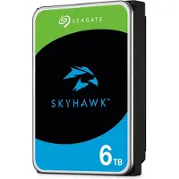 Seagate SkyHawk ST6000VX009 - Harddisk - 6 TB - intern - 3.5 - SATA 6Gb/s - buffer: 256 MB - med 3 års Rescue Data Recovery