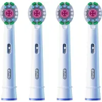 Oral-B PRO 3D White 4-pak / 3D White børstehoveder / Erstatningshoveder