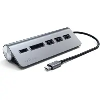 Satechi ST-TCHCRM - Hub - 3 x SuperSpeed USB 3.0 - desktop
