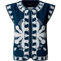 Pepe Jeans Pepe Jeanstil kvinder. PL402531 Vesten Heaven navy (XS), Casual, Bomuld, Blå