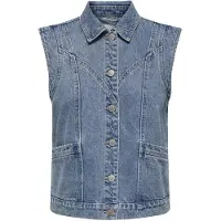 ONLY Vest 'ONLKennedy' blue denim