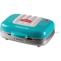 Ariete Party Time 1972 - Sandwich/doughnut/muffin-maskine - 700 W - lyseblå