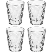Koziol sæt glas til haven CLUB NO.1 superglas 250 ml – 4 stk