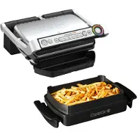 SEB Optigrill Snacking&Baking GC714D Kontaktgrill med bageplade