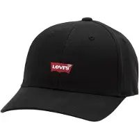 Levi's Hætte 'Housemark Flexfit Cap' rød / sort / hvid