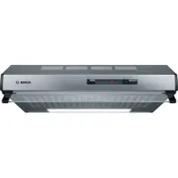 Bosch Serie | 2 DUL62FA51 - Hætte - standard - bredde: 60 cm - dybde: 52.5 cm - udtrækning og recirkulation (-) - med intern motor - rustfrit stål