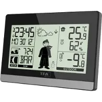 TFA Dostmann Weather Boy 35.1159.01 Trådløs vejrstation Prognose for 12 til 24 timer