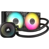 Corsair Nautilus 240 RS ARGB - Processors flydende kølesystem - Radiatorstørrelse: 240 mm - (for: LGA1851, LGA1700, AM5, AM4) - kobber - 120 mm