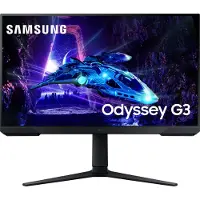 Samsung Odyssey G3 S32DG302EU - G30D Series - LED-skærm - gaming - 32 - 1920 x 1080 Full HD (1080p) @ 180 Hz - VA - 250 cd/m² - 3000:1 - HDR10 - 1 ms - HDMI, DisplayPort - sort