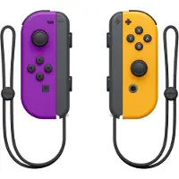 Nintendo Joy-Con Pair Neon Purple/ Neon Orange - Wireless Controller - Switch