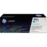 HP 305A Tonerkassette Cyan CE411A Modsvarer: N/A
