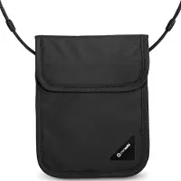 Pacsafe Coversafe X75 kaklo maišelis juodas