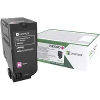 Lexmark CS727/CX727/CS728 toner magenta (Return) 13k 75B20M0 Modsvarer: N/A