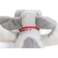 Beeztees XL-Hjertebamse - Ties - Hvid - 48 x 46 x 11 cm