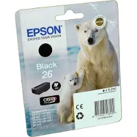 Epson 26 Blækpatron sort T2601 Modsvarer: N/A