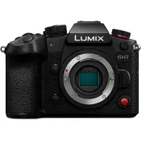 Panasonic GH7, 25,5 MP, 5776 x 4336 pixel, BSI CMOS, 4K Ultra HD, Berøringsskærm, Sort