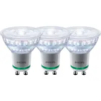Philips LED pære Ultra Efficient 2,1W/827 (50W) 36° 3-pak GU10