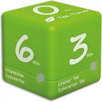 TFA-Dostmann TFA Cube Timer - Æggeur trådløs - lysegrøn