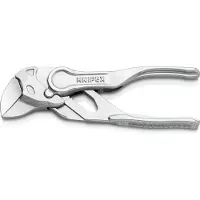 Knipex 86 04 100, Slip-joint tænger, 2,1 cm, Krom stål, Stål, Rustfrit stål, 100 mm