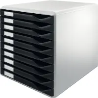 Leitz 10 Skuffer Blanketter Buc Skuffer