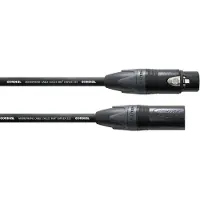 Cordial CPM 2.5 FM, XLR (3-pin), Hunstik, XLR (3-pin), Hanstik, 2,5 m, Sort