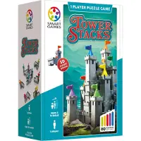 SmartGames Tower Stacks, Låse puslespil, 8 År