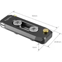 SmallRig Bun2468b Lavprofil Nato-skinne 50mm