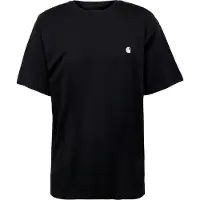 Carhartt WIP - T-shirts - S/S Madison T-Shirt Black White til UnisexBomuld - Størrelse S - Sort