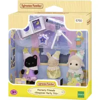 Sylvanian Families - Nursery Friends - Sleepover Party Trio - 57 - - OneSize - Legetøjsfigur