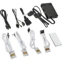 Lian Li 12SLIN-CONT3W, Ventilator controller, Hvid, Hanstik, Kasse
