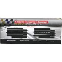 Carrera 20509 Standard Straights Track Extension Pack til Digital 124/132 Evolution Slot Car Race S?t (4 stk)