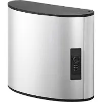 Durable Nøgleskab KEY BOX CODE 18 aluminium med 18 kroge og kodelås 302x118x280 mm