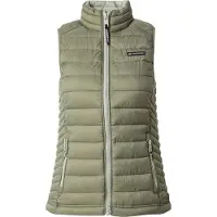 Superdry Superdrytil kvinder. W5011892A Fuji Lite vatteret vest grøn (XL), Casual, Nylon