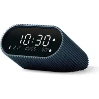 Lexon Ray Clock, Digital alarmur, Oval, Blå, Acrylonitrilbutadienstyren, Aluminium, Indendørs, Adult/Child