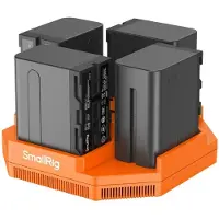 SmallRig 4834 Np-f970 4 Batteri-og Ladersæt