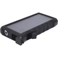 Sandberg Active Solar Powerbank 24000 - Solarstrømbank Li-Ion 24000 mAh - 3 A - Quick Charge 3.0 - 3 output-stikforbindelser (USB, USB-C) - på kabel: Micro-USB