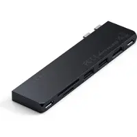 Satechi Pro Hub Slim - Dockingstation - USB-C x 2 - HDMI - for Apple MacBook Air (Midt 2019, Midt 2022, Sent 2018, Sent 2020) MacBook Pro