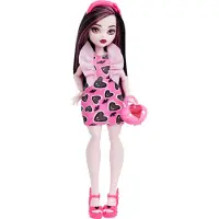 Mattel Monster High Draculaura Doll har 10+ fleksible led til piger i alderen 4 ?r og op