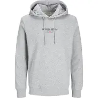JJ REBEL Sweatshirt lysegrå / sort