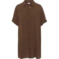 LASCANA Bluse mørkebrun