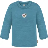 Normani Shirts 'Taupo' blå / pink / sort / hvid