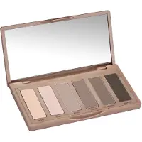 Urban Decay Naked 2 Basics Øjenskyggepalette - 6 matte taupe-neutrale nuancer i en bærbar kompakt med spejl