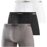s.Oliver Boksershorts marin / hvid